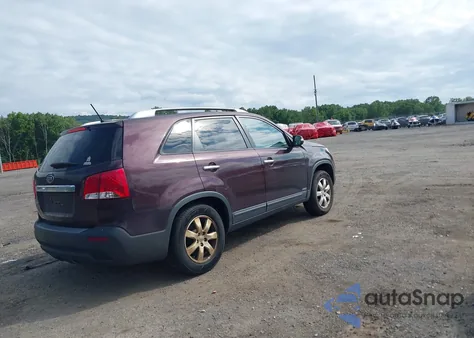 2013 Kia Sorento Lx V6 из США, поврежденный, VIN 5XYKTDA22DG400889